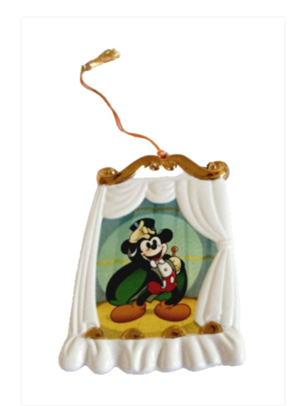 WDCC 1997 On With the Show Magician Mickey Ornament Disney Collectors Society